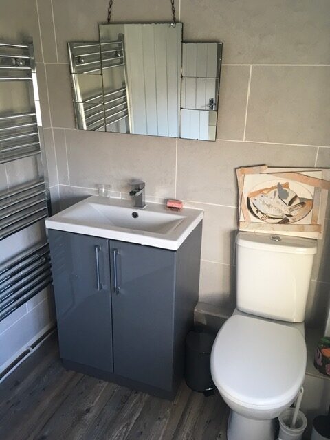 Bathroom at Tosturi Retreat House, Shropshire