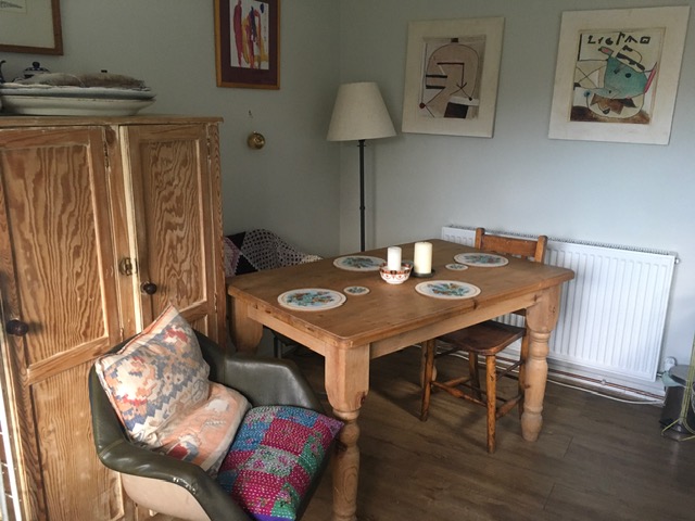 The bijou kitchen/diner at Tosturi House